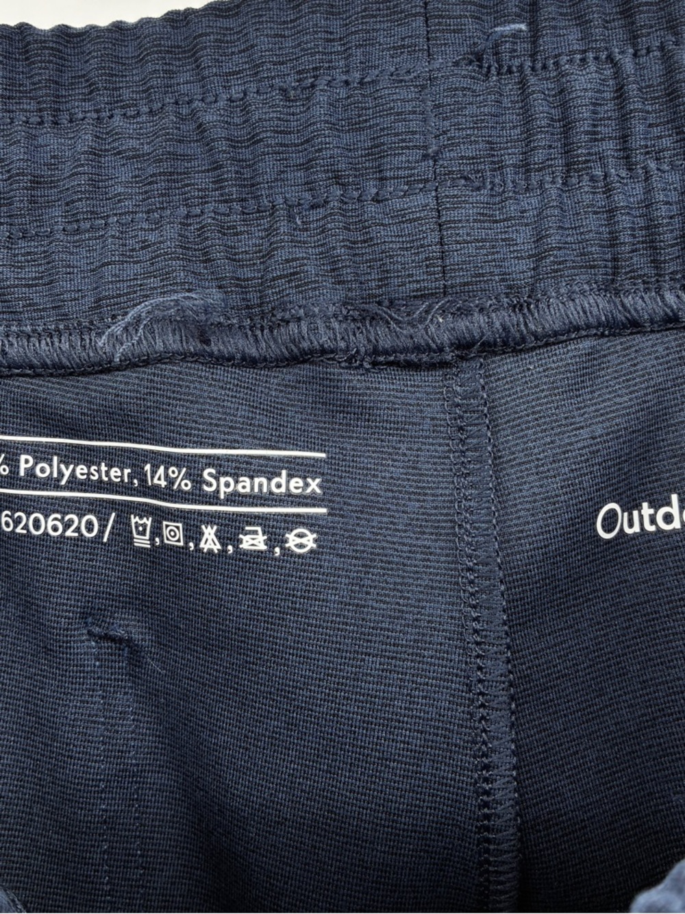 Outdoor Voices Men’s Cloudknit Sweatpants Heather Blue Pull-On Large - Picture 8 of 12